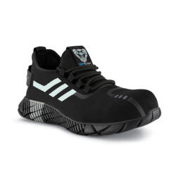 TOP Munkavédelmi Cipő TOP Elite Worm Low fekete-szürke S1P SRA 40-es (TE_WORM_LOW-40)