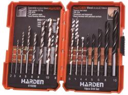 HARDEN Set de 16 Burghie pentru Metal / Lemn / Beton, Harden (ZH610289) Burghiu