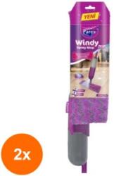 Parex Set 2 x Rezerva Mop cu Pulverizator de Apa Parex Dust&Whipe Windy Duo (ROC-2xMAG1019172TS)