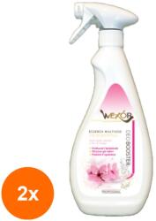 Wexor Set 2 x Gel Igienizant Pardoseli Wexor, Trandafir si Violete, 750 ml (ROC-2xWEXLH00016)