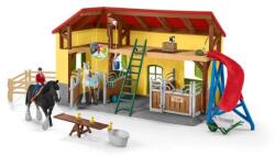 Schleich Stabil pentru cai cu accesorii (OLP102642485) Figurina