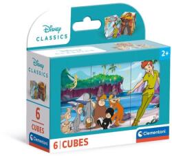 CLEMENTONI Cuburi cu imagini - Disney Classic, 6 cuburi (OLP104940657)