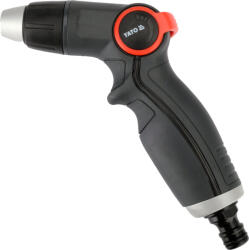 TOYA YT-89510 2 funkciós alumínium öntözőpisztoly műanyag markolattal (YT-89510)