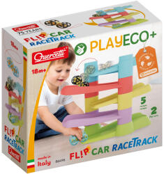 Quercetti Quercetti: Flip Car Eco spirál torony autóversenypálya szett (86496) - jatekshop