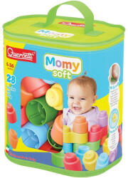 Quercetti Quercetti: Momy Soft 28 db-os puha építőkocka szett (4146Q) - jatekshop