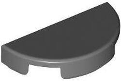 LEGO® Placă modificată rotundă 1 x 2 - jumătate (6510078)