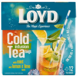 LOYD Cold Tea Citrom-Menta 12x2, 5g - fizz