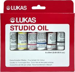 Lukas Studio Set de vopsele de ulei 6 x 20 ml (764820000)