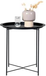 House Nordic Fekete Fém Kisasztal