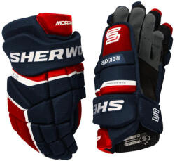 SHER-WOOD Mănuși de hochei Rekker Morph Pro Navy/Red/White Junior 11 inci