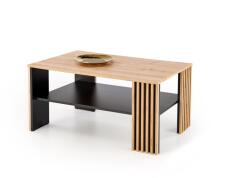 Halmar Femina Dohányzóasztal - Artisan Tölgy- Fekete