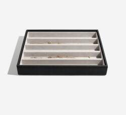 Stackers Fekete classic 5 fakkos ékszertálca 73797