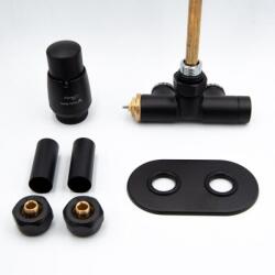 AREZZO design SPEARPEX/UNICO radiátor szelep fekete, bal AR-SPEARPEX-B-L - AR-SPEARPEX-B-L (AR-SPEARPEX-B-L)