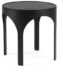 Bizzotto Archie Üveglapos Dohányzóasztal Fekete - fizz - 122 923 Ft