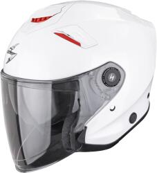 Scorpion Casca de motocicletă Scorpion EXO-GT Jet Solid Open, alb perlat (SCRP174-100-70)