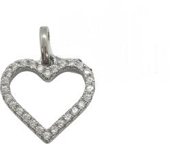 ÉkszerM Ezüst Szív Medál AT 143866