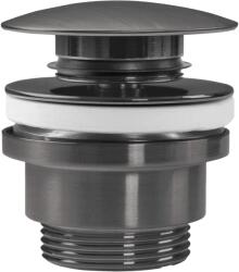 Rea Rea, univerzális mosogató lefolyódugó, ClickClack, grafit, REA-A6520 (REA-A6520)