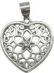 ÉkszerM Ezüst Szív Medál AT 125553