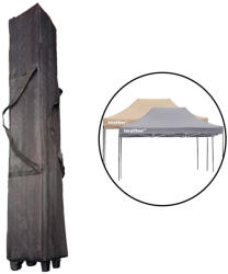 Leziter Kerti pavilon táska kerékkel 3x4-3x4, 5 m fekete (LPTK-4045-BLACK)