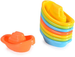 Kaichi Egymásra pakolható fürdőjáték csónakok 8db - Színes