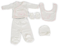 Cangaroo Welcome Little Angel 5 részes babaruha szett díszdobozban - Rózsaszín