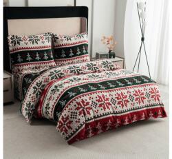  Mikroplüss ágyneműhuzat FROSTED CHRISTMAS színes kivitel Ágyneműhuzat mérete: 2 db 70 x 90 cm | 200 x 220 cm