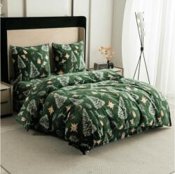  Mikroplüss ágyneműhuzat ZÖLD KARÁCSONY zöld Ágyneműhuzat mérete: 70 x 90 cm | 140 x 200 cm