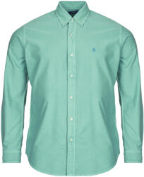 Ralph Lauren Cămăsi mânecă lungă Bărbați CHEMISE DROITE CUSTOM EN OXFORD LEGER Polo Ralph Lauren verde EU XL