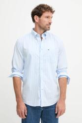 Tommy Hilfiger pamut ing legombolt galléros, regular, MW0MW40456 - kék S