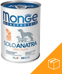 Monge Monoprotein Pate Konzerv Kutyáknak (100% Kacsa) - 24x400 g