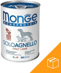 Monge Monoprotein Pate Konzerv Kutyáknak (100% Bárány) - 24x400 g