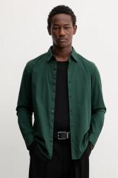 HUGO BOSS ing galléros, fekete, slim, 50500216 - zöld S