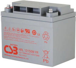 CSB-Battery 12V 36Ah HRL12150W Highrate / Longlife zárt ólomsavas zselés akkumulátor (CSB-HRL12150W)