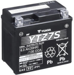 YUASA YTZ7S 12V 6, 3Ah 130A jobb+ gondozásmentes (zselés) motor akkumulátor (YUASA-YTZ7S)