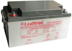 Leaftron 12V 65Ah LTL12-65 Longlife zárt ólomsavas zselés akkumulátor (Leaftron-LTL12-65)