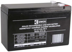 EMOS 12V 9Ah B9675 F2 zárt ólomsavas zselés akkumulátor (EMOS-B9675)