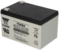 YUASA 12V 14Ah 6-DZM-12 REC14-12 6-DZF-12 ciklikus elektromos kerékpár akkumulátor (YUASA-REC14-12)