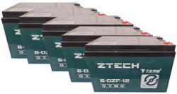 ZTECH 6-DZF-12 60V 12Ah TIANNENG 6-DZM-12 csavaros elektromos kerékpár akkumulátor (60V-12Ah-6DZM12-TIANNENG-6DZF12-Csavaros)