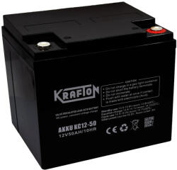 KRAFTON 12V 50Ah KC12-50 kerekesszék rokkantkocsi akkumulátor (Krafton-KC12-50)