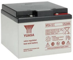 YUASA 12V 24Ah NP24-12I zárt ólomsavas zselés akkumulátor (YUASA-NP24-12I)