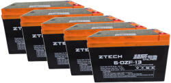ZTECH 60V 13Ah 6-DZF-13 Grafén csavaros ciklikus elektromos kerékpár akkumulátor (60V-13Ah-CHILWEE-6DZF13)