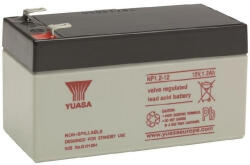 YUASA 12V 1, 2Ah NP1.2-12 zárt ólomsavas zselés akkumulátor (YUASA-NP1-2-12)
