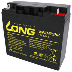 Long 12V 18Ah WP18-12SHR zárt ólomsavas zselés akkumulátor (Long-WP18-12SHR)