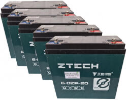 ZTECH 6-DZF-20 60V 20Ah TIANNENG 6-DZM-20 elektromos kerékpár akkumulátor (60V-20Ah-ZTECH-6-DZF-20-TIANNENG)