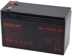 RedDot 12V 7Ah DD12070 F2 zárt ólomsavas zselés akkumulátor (REDDOT-DD12070-F2)