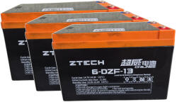 ZTECH 36V 13Ah 6-DZF-13 Grafén csavaros ciklikus elektromos kerékpár akkumulátor (36V-13Ah-CHILWEE-6DZF13)