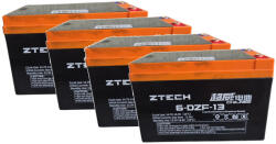 ZTECH 48V 13Ah 6-DZF-13 Grafén csavaros ciklikus elektromos kerékpár akkumulátor (48V-13Ah-CHILWEE-6DZF13)