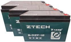 ZTECH 6-DZF-12 36V 12Ah TIANNENG 6-DZM-12 csavaros elektromos kerékpár akkumulátor (36V-12Ah-6DZF12-TIANNENG-6DZM12-Csavaros)
