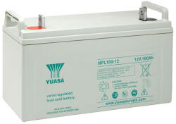YUASA 12V 100Ah NPL100-12 Longlife zárt ólomsavas zselés akkumulátor (YUASA-NPL100-12)