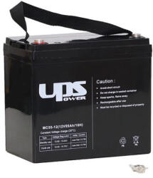 UPS Power 12V 55Ah MC55-12 zárt ólomsavas zselés akkumulátor (UPS-Power-MC55-12)
